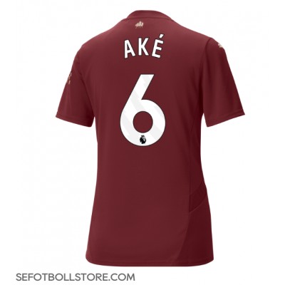 Manchester City Nathan Ake #6 Replika Tredje Tröja Dam 2024-25 Kortärmad Manchester City Nathan Ake #6 Replika Tredje Tröja Dam 2024-25 Kortärmad